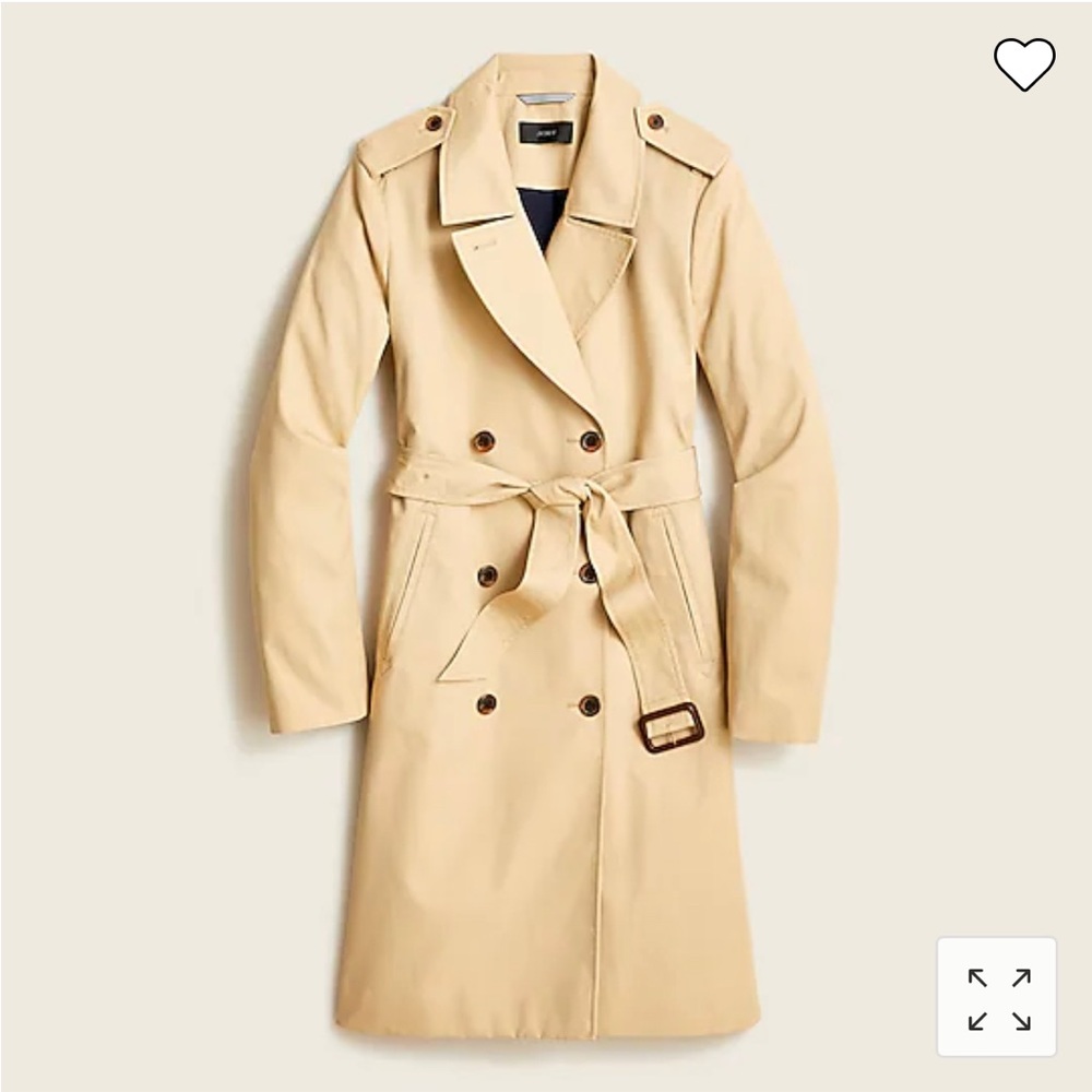 J. Crew Women’s 2011 Icon trench coat Size 6 H5852